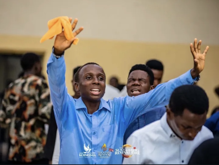 hands lifted up to Jesus